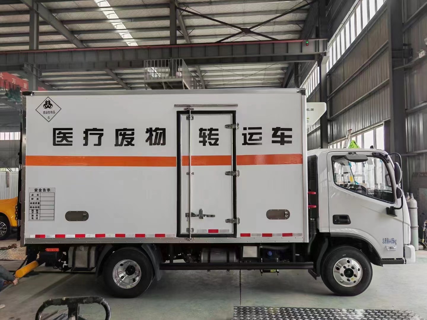 歐馬可藍牌醫(yī)療廢物轉(zhuǎn)運車